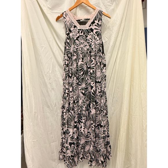 Free People Tiers For You Maxi Slip Size S $128 Spring Floral‎ Bohemian - Picture 2 of 5